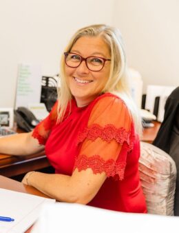 Denise at Desk